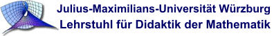 Universit&auml;t W&uuml;rzburg - Lehrstuhl f&uuml;r Didaktik der Mathematik
