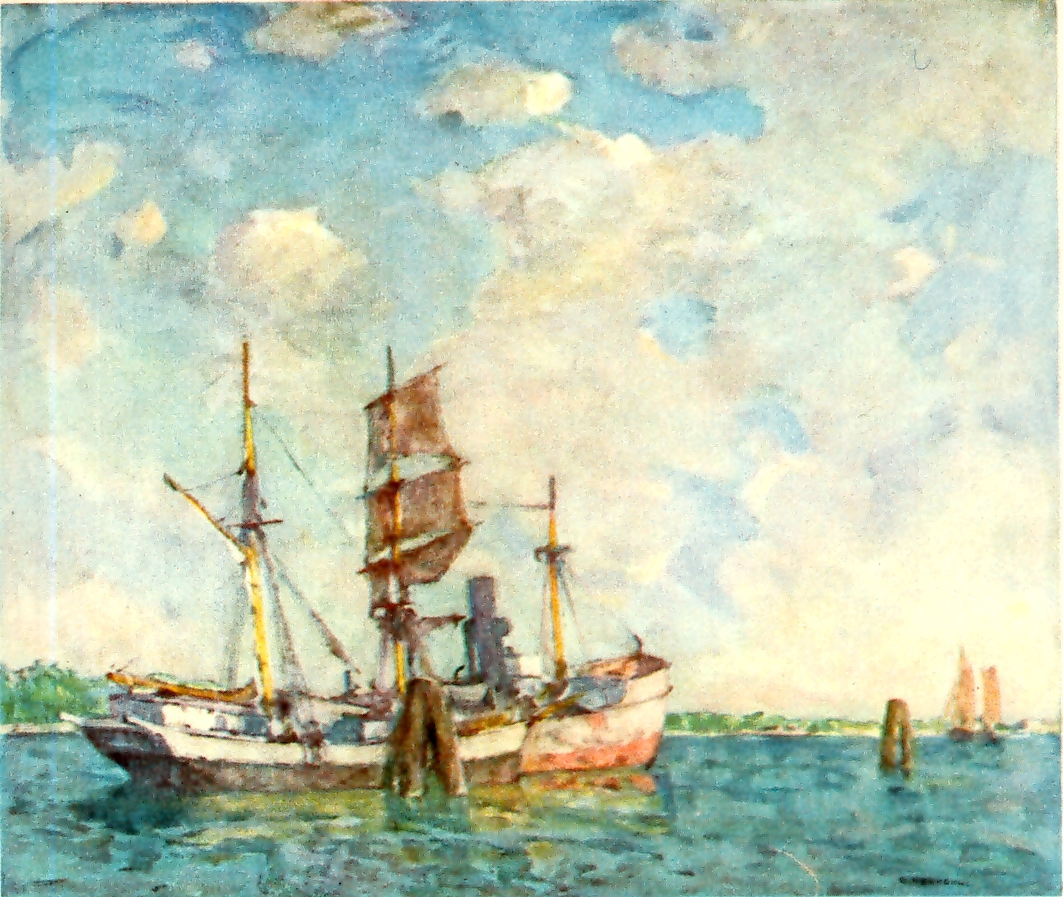 Auf der Trave