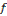 f